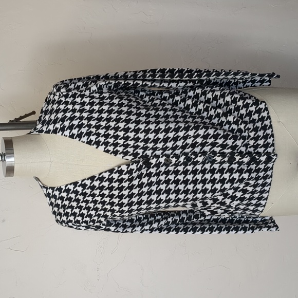 Target Brand Merona, Cotton houndstooth cardigan - Picture 1 of 3
